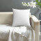 Housse de coussin Scarabée blanc coton 45.7x45.7 cm - miniature variant 6