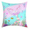 Housse de coussin Sirène multi 40x40 cm - miniature