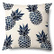 Housse de coussin Ananas pillowcase coton 4 pièces 35x35 cm - miniature variant 1