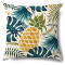 Housse de coussin Ananas pillowcase coton 4 pièces 35x35 cm - miniature variant 2