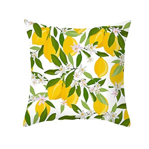 Housse de coussin Citron style 40x40 cm