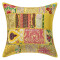 Housse de coussin Citron jaune coton 40x40 cm - miniature