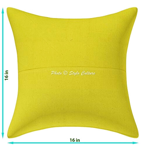 Housse de coussin Citron jaune coton 40x40 cm variant 0 