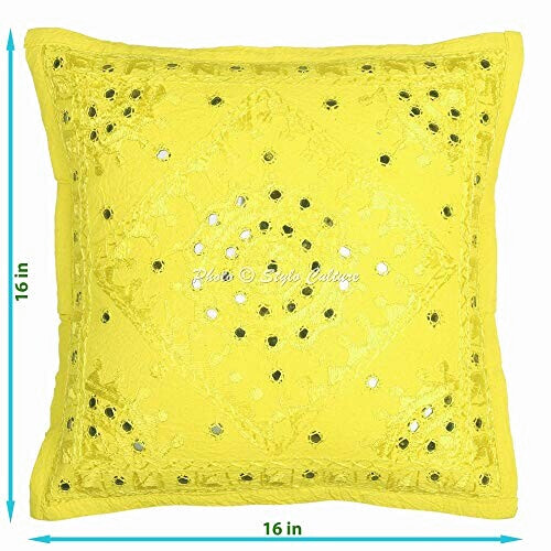 Housse de coussin Citron coton 2 pièces 40x40 cm variant 0 