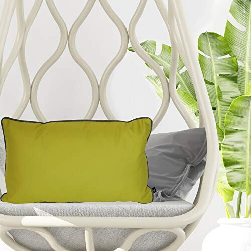 Housse de coussin Citron vert 2 pièces 50x30 cm