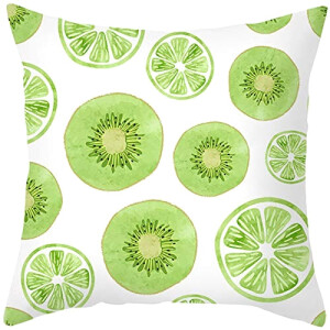 Housse de coussin Kiwi style 45x45 cm