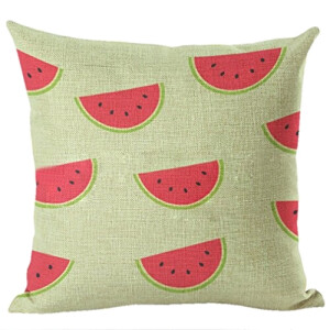 Housse de coussin Pastèque 45x45 cm