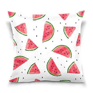 Housse de coussin Pastèque multicolore 40x40 cm