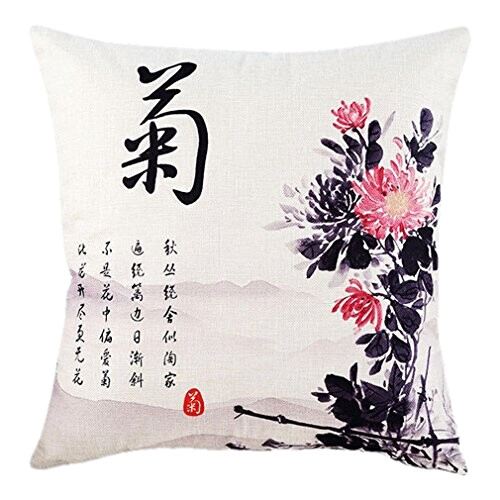 Housse de coussin Chinois