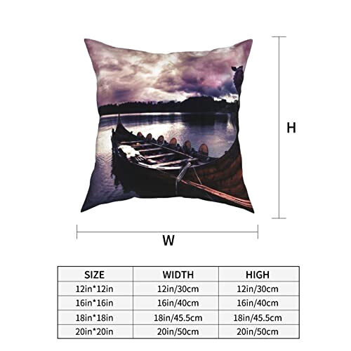 Housse de coussin Viking noir 45.7x45.7 cm variant 2 