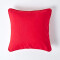 Housse de coussin rouge 30x30 cm - miniature