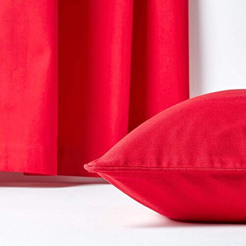 Housse de coussin rouge 30x30 cm variant 3 