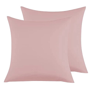 Housse de coussin rose foncé 65x65 cm