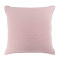 Housse de coussin rose /blanc 60x60 cm - miniature