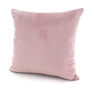 Housse de coussin rose vieux 40x40 cm