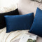 Housse de coussin bleu foncé 2 pièces 30x50 cm - miniature variant 3