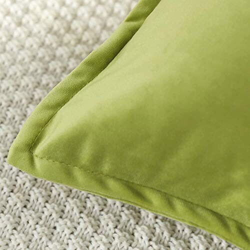 Housse de coussin vert herbe 40x40 cm variant 2 