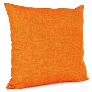 Housse de coussin orange 40x40 cm