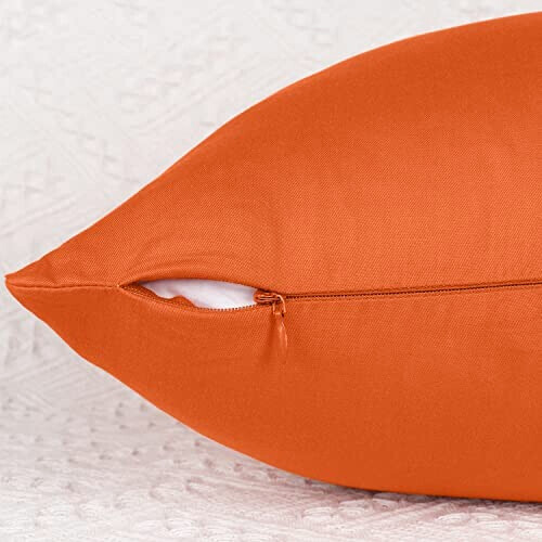 Housse de coussin orange 6 pièces 45x45 cm variant 5 