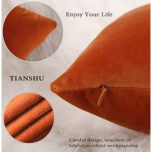 Housse de coussin orange 30x50 cm variant 0 