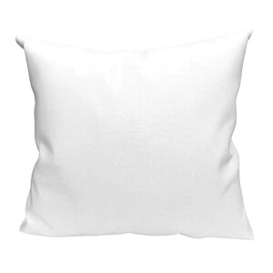 Housse de coussin blanc 60x60 cm