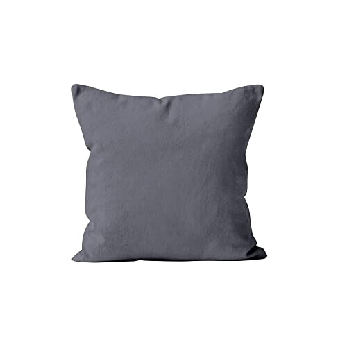 Housse de coussin gris 40x40 cm