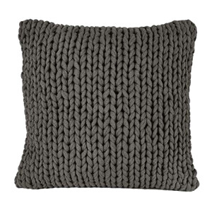 Housse de coussin gris antique 1 pièces 50x50 cm