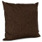 Housse de coussin marron foncé 40x40 cm - miniature